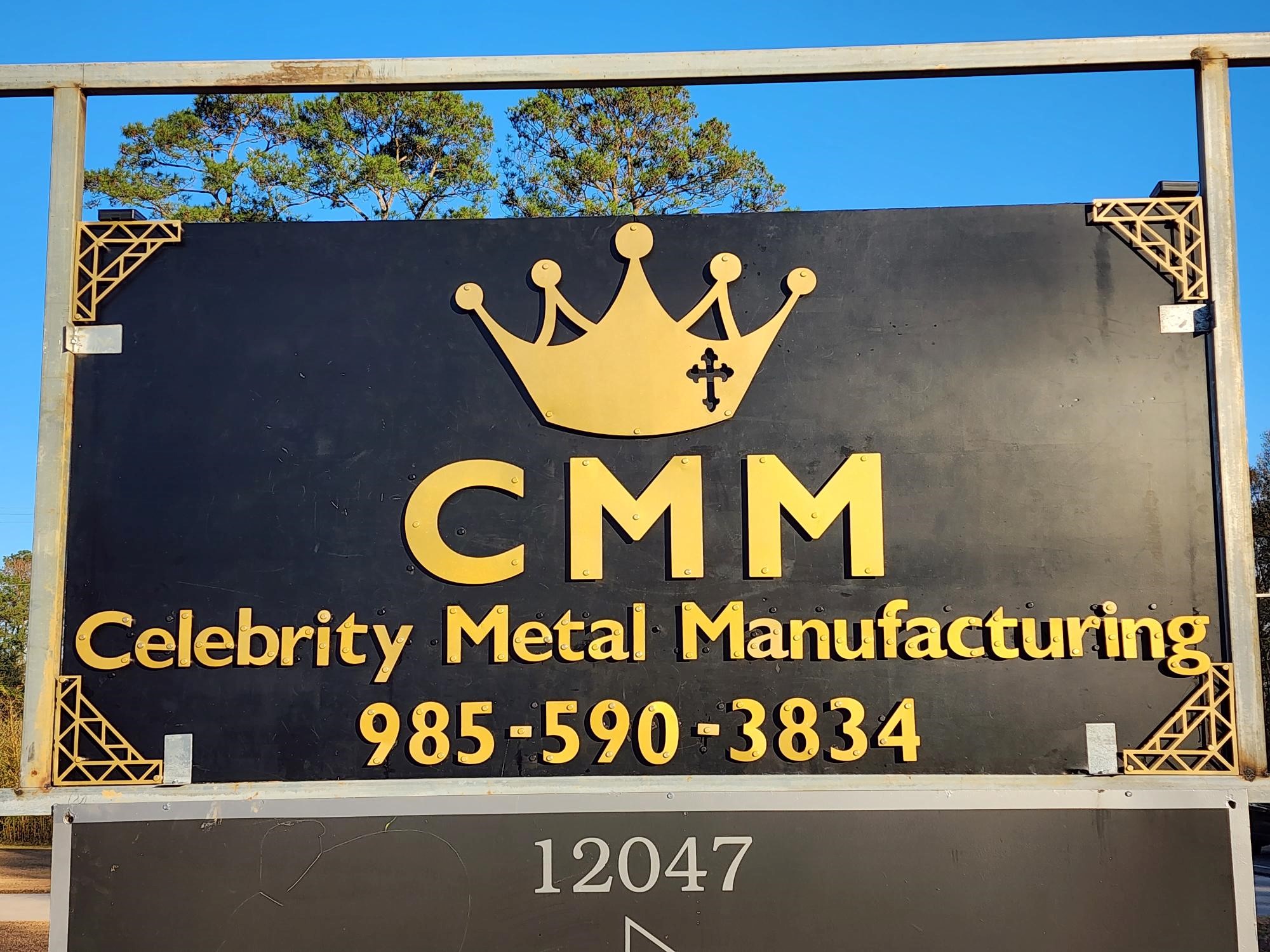 Celebrity Metal Manufacturing