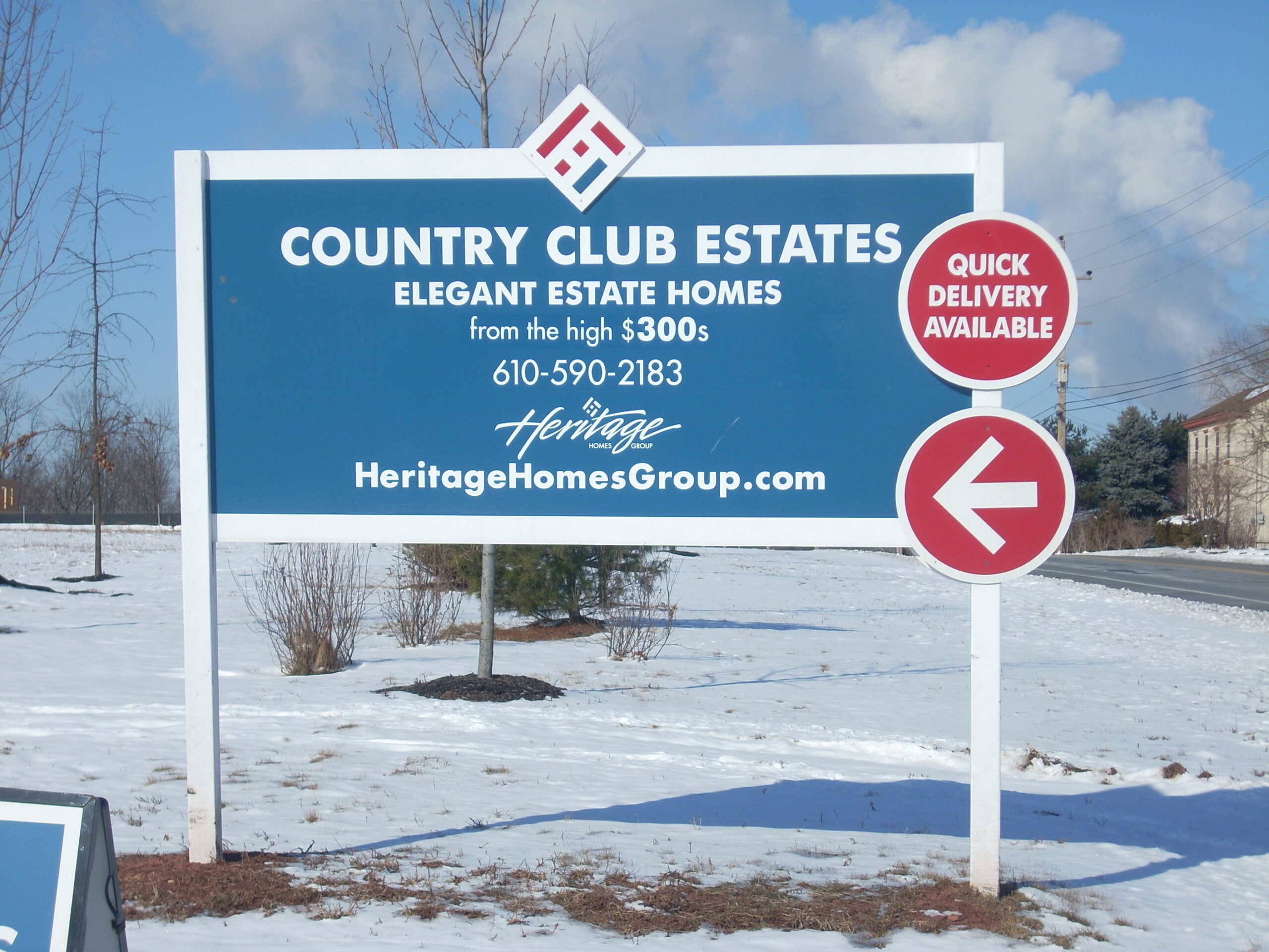 Country Club Estates Sign