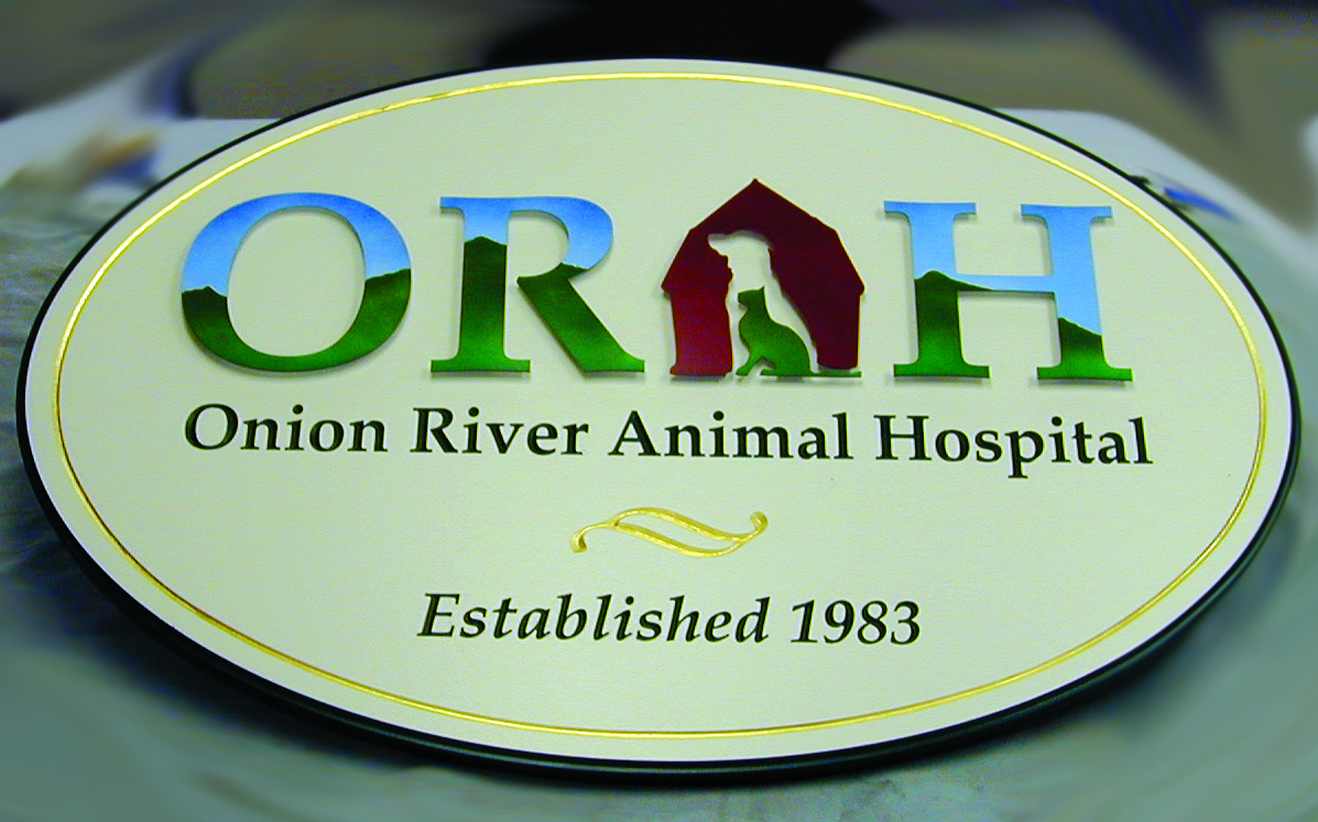 Onion River Animal Hospital 020516 John Miller Sign Design