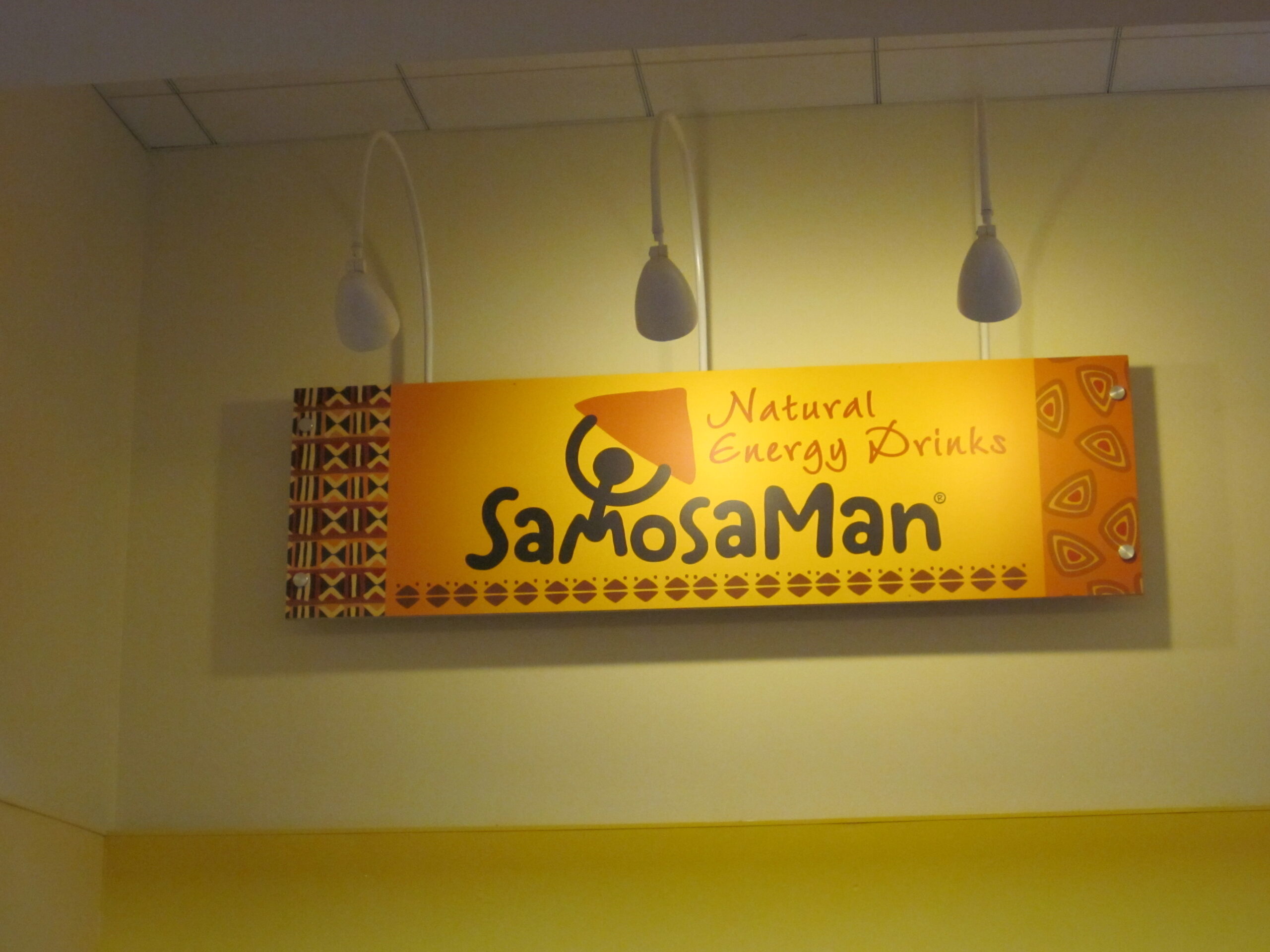 SamosaMan Natural Energy Drinks