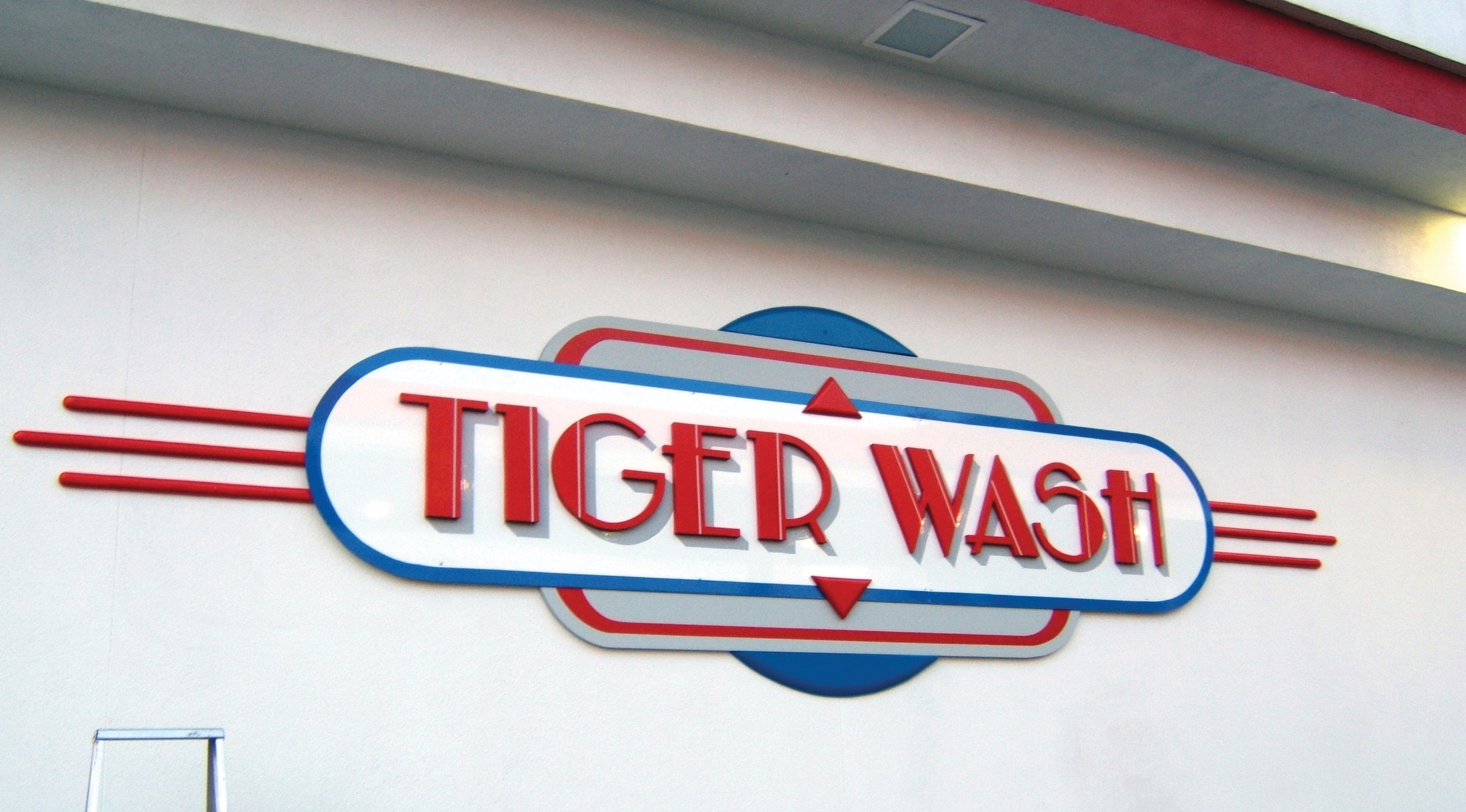 Tiger Wash Sign