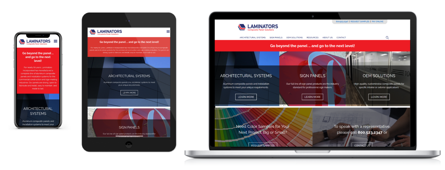 Laminators Incorporated Launches New Modernized site Laminators Inc.