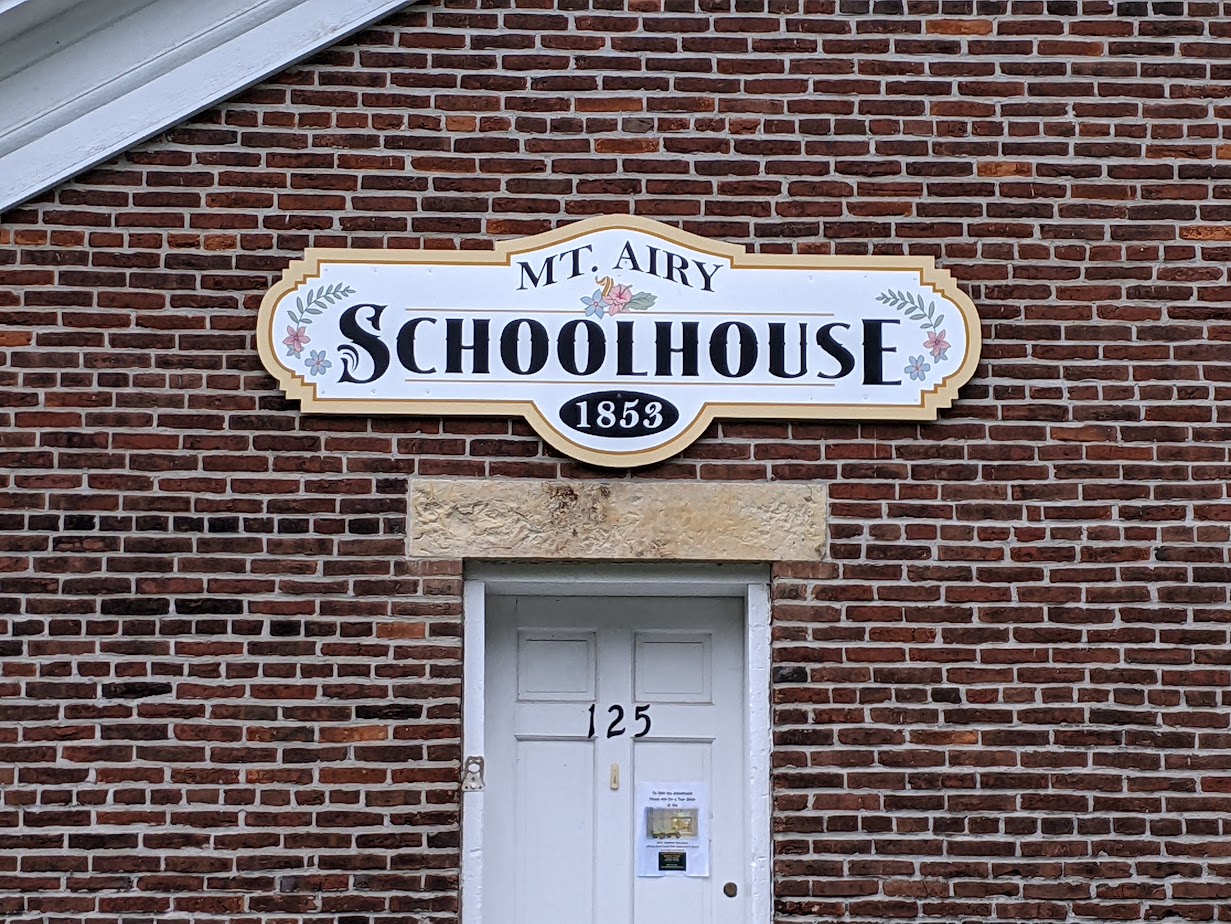 Mt. Airy Schoolhouse Alumalite Watseka Sign IL