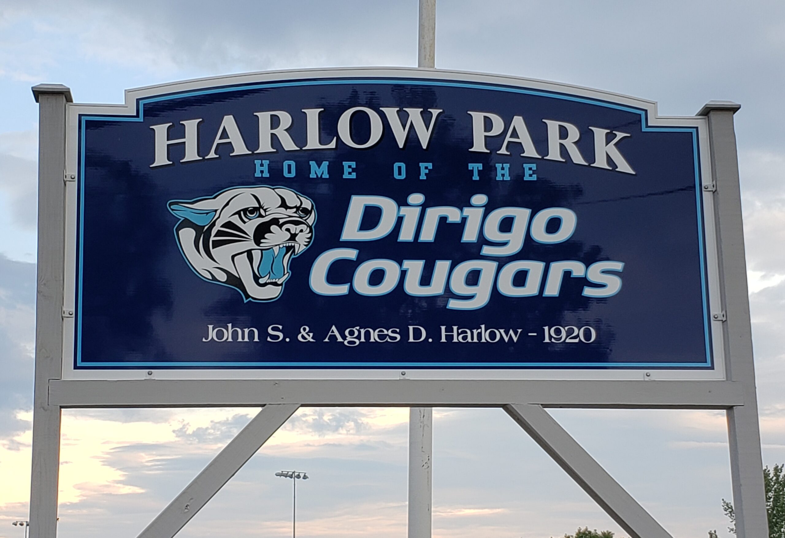 Harlow Park Home of the Dirigo Cougars