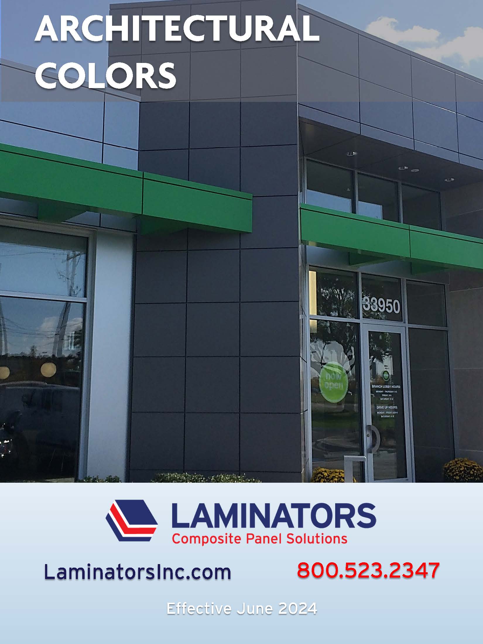 Architectural Color Chart Laminators Inc.